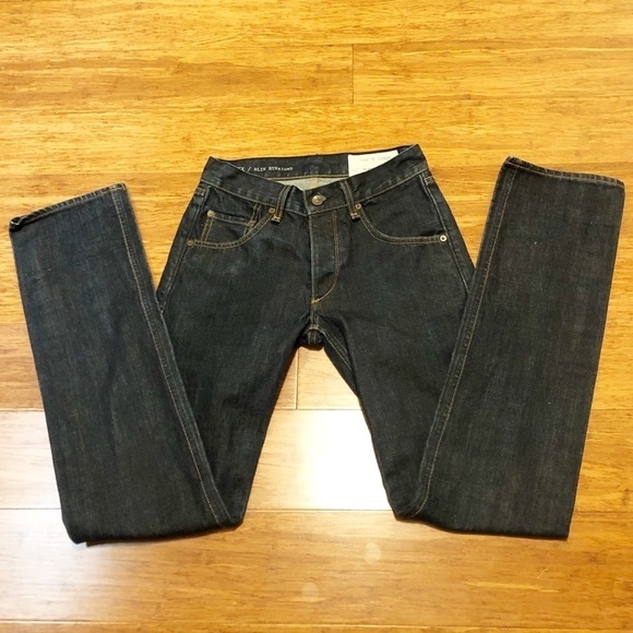 Rag & Bone tailored workwear slim straight jeans - Picture 1 of 11